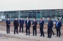 王營調研天意機械大宗固廢智能裝備研發(fā)生產項目